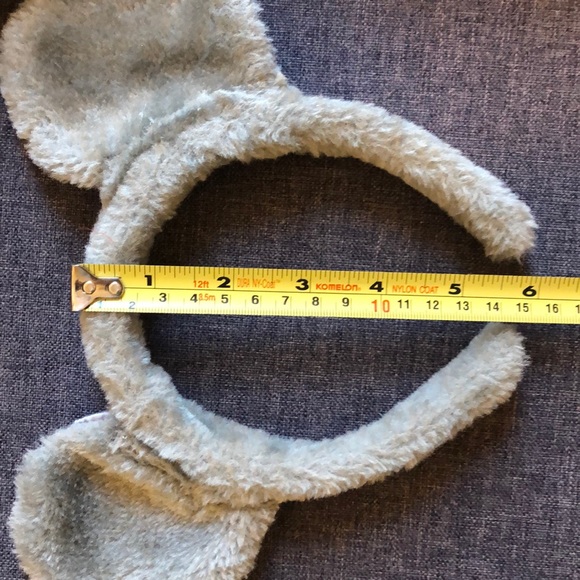 Mouse Costume Headband Ears Tail and Bowtie - Picture 2 of 8